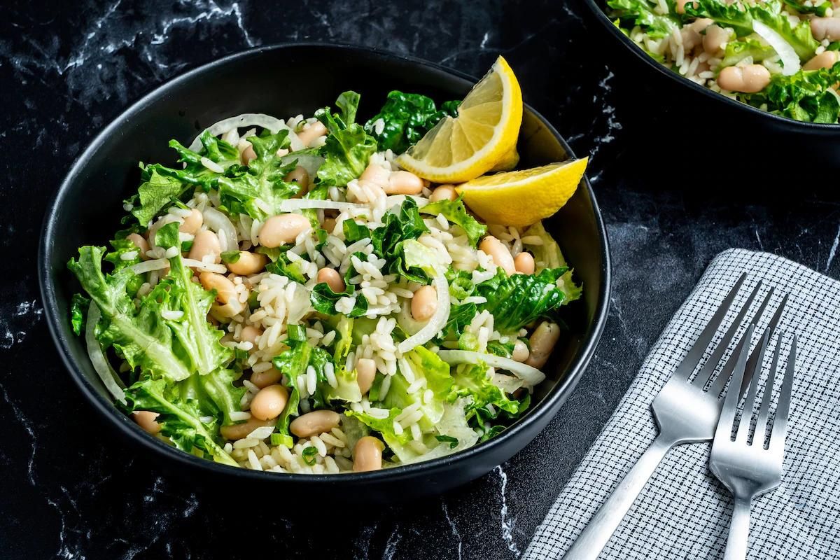 Rice Salad with Lemon and Herbs